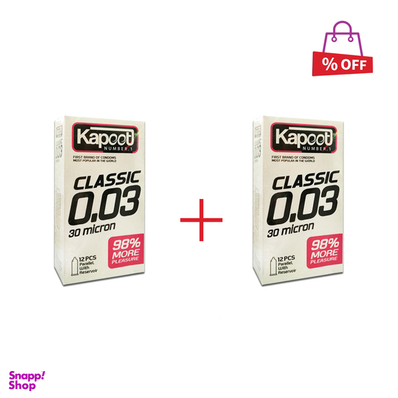 کاندوم کاپوت (Kapoot) مدل سی میکرون بسیار نازک 10 عددی مجموعه 2 عددی