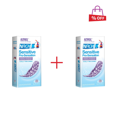 کاندوم کدکس (Kodex) مدل Sensitive Pro Sensation بسته 12 عددی مجموعه 2 عددی