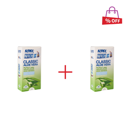 کاندوم کدکس (Kodex) مدل کلاسیک الویه ورا مجموعه 2 عددی