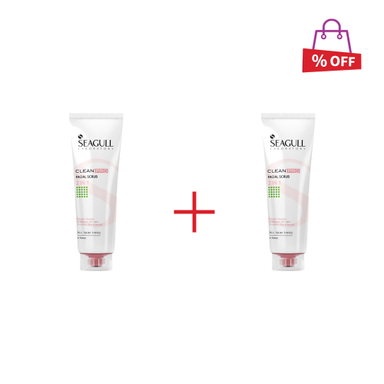 کرم پاک کننده اسکراب سی گل (Seagull) مدل 2in1 مناسب انواع پوست حجم 50 میلی‌لیتر مجموعه 2 عددی