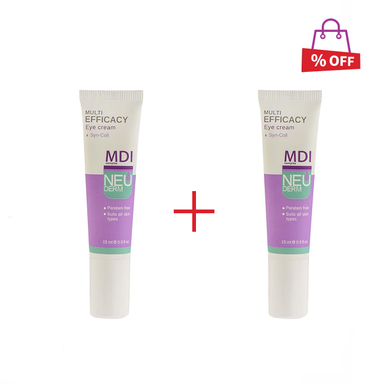 کرم دور چشم نیودرم (Neuderm) مدل Multi Efficacy حجم 15 میلی‌لیتر مجموعه 2 عددی