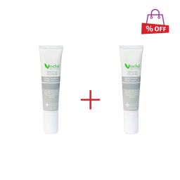 کرم دور چشم وچه (Voche) مدل Tripeptide حجم 15 میلی‌لیتر مجموعه 2 عددی