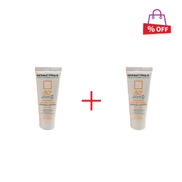 کرم ضد آفتاب درماتیپیک (Dermatypique) مدل روشن کننده با spf50 حجم 40 میلی‌لیتر مجموعه 2 عددی