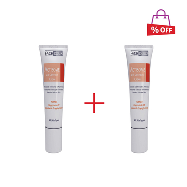 کرم ضد چروک دور چشم فیس دوکس (Face Doux) سری Actisome مناسب انواع پوست حجم 15 میلی‌ لیتر مجموعه 2 عددی
