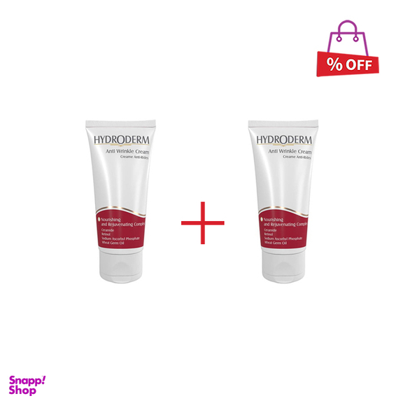 کرم ضد چروک هیدرودرم (Hydroderm) حجم 50 میلی‌‌لیتر مجموعه 2 عددی