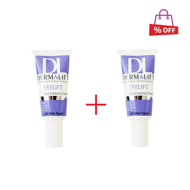 کرم ضد چروک و ضد پف دور چشم درمالیفت (Dermalift) مدل Eyelift Eye Contour حجم 20 میلی‌ لیتر مجموعه 2 عددی