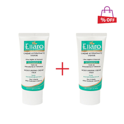 کرم مرطوب کننده دست و صورت الارو (Ellaro) مدل Vitamin E حجم 50 میلی‌لیتر مجموعه 2 عددی