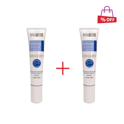 کرم مرطوب کننده دور چشم فیس دوکس (Face Doux) سری Hydrasome مناسب انواع پوست حجم 15 میلی‌ لیتر مجموعه 2 عددی