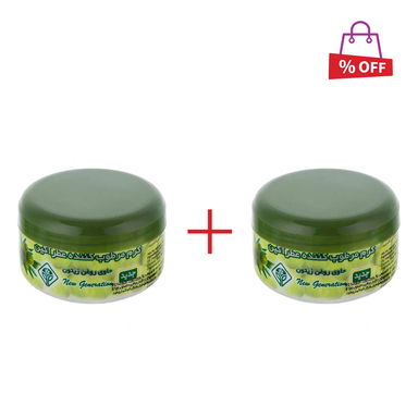 کرم مرطوب کننده عطرآگین (Atragin) حاوی زیتون حجم 200 میلی‌لیتر مجموعه 2 عددی