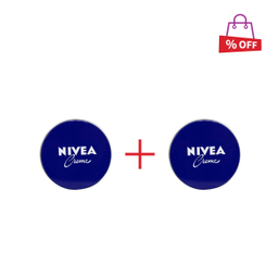 کرم مرطوب ونرم کننده نیوآ (Nivea) مدل Men Cream حجم 60 میلی‌لیتر مجموعه 2 عددی