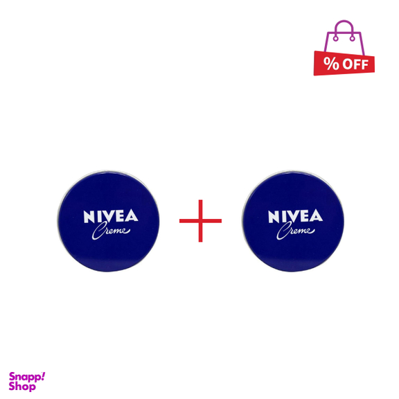 کرم مرطوب ونرم کننده نیوآ (Nivea) مدل Men Cream حجم 60 میلیلیتر مجموعه 2 عددی