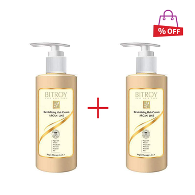 کرم مو بیتروی (Bitroy) مدل Argan Line حجم 200 میلی‌لیتر مجموعه 2 عددی