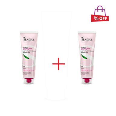 کرم موبر بدن سی گل (Seagull) مدل Aloevera حجم 100 میلی‌لیتر مجموعه 2 عددی