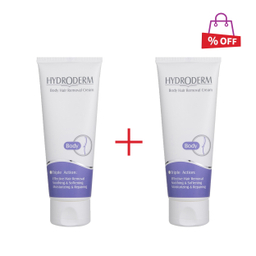 کرم موبر بدن هیدرودرم (Hydroderm) حجم 75 میلی‌لیتر مجموعه 2 عددی