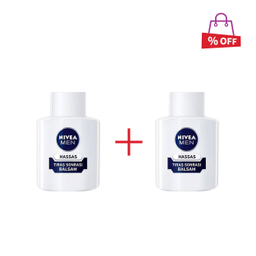 لوسیون افتر شیو نیوآ مدل Hassas Balsam حجم 100 میلی‌لیتر مجموعه 2 عددی