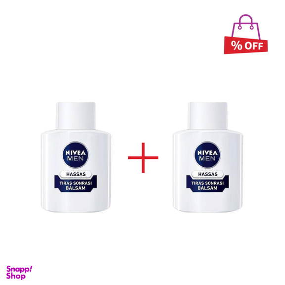 لوسیون افتر شیو نیوآ مدل Hassas Balsam حجم 100 میلی‌لیتر مجموعه 2 عددی