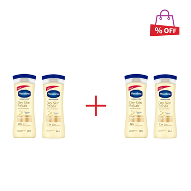 لوسیون بدن وازلین (Vaseline) مدل عسل حجم 400 میلی لیتر بسته 2 عددی مجموعه 2 عددی