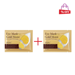 ماسک زیر چشم زوزو (Zozu) مدل Gold Moist حجم 8 میلی‌لیتر مجموعه 2 عددی