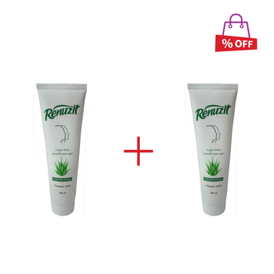 ماسک صورت رینوزیت (Renuzit) مدل آلویه ورا حجم 100 میلی‌ لیتر مجموعه 2 عددی