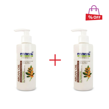 ماسک موی با آبکشی مارال (Maral) حاوی روغن آرگان 250 میلی‌لیتر مجموعه 2 عددی