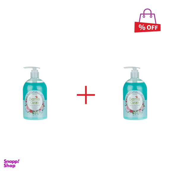 مایع دستشویی درما کلین (Dermaclean) مدل Magnolia حجم 500 میلی لیتر مجموعه 2 عددی