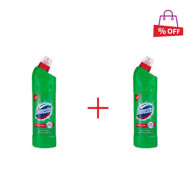 مایع سفیدکننده غلیظ سطوح مدل Mountain Breeze دامستوس (Domestos) 750 میلی‌لیتر مجموعه 2 عددی