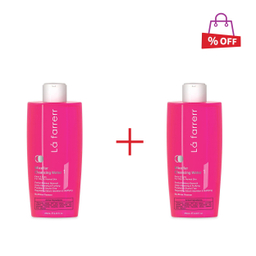 محلول پاک‌ کننده آرایش لافارر (Lafarrerr) مدل Oily to Normal Skin حجم 250 میلی‌لیتر مجموعه 2 عددی