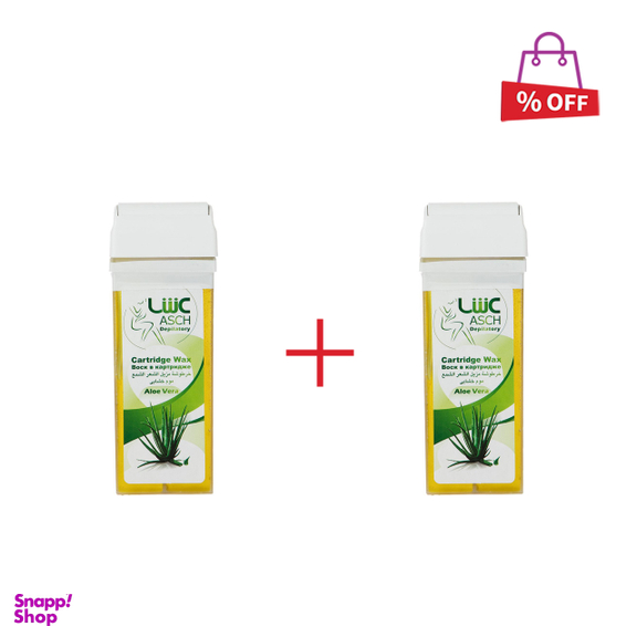موم سرد خشابی عش (Ash) مدل Aloe vera وزن 150 گرم مجموعه 2 عددی