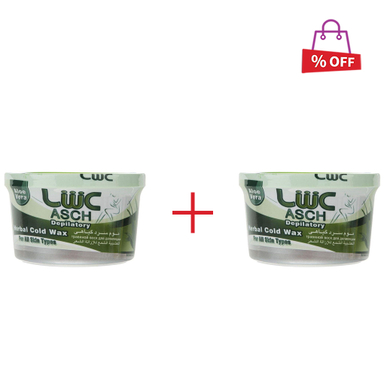 موم سرد عش (Ash) مدل Aloe vera وزن 300 گرم مجموعه 2 عددی