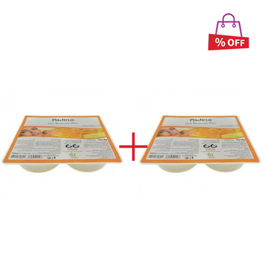 موم وکس اصلاح صورت پادینا (Padina) حاوی موم زنبور عسل وزن 500 گرم مجموعه 2 عددی