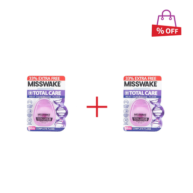 نخ دندان میسویک (Misswake) مدل Total Care طول 50 متر مجموعه 2 عددی