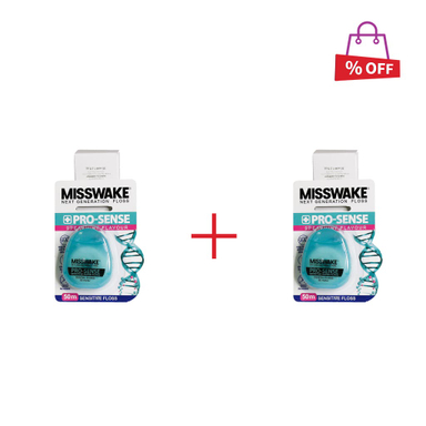 نخ دندان میسویک (Misswake) مدل ضد حساسیت طول 50 متر مجموعه 2 عددی