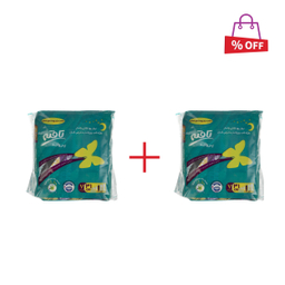 نوار بهداشتی تافته (Tafteh) مدل Butterfly بسته 7 عددی مجموعه 2 عددی