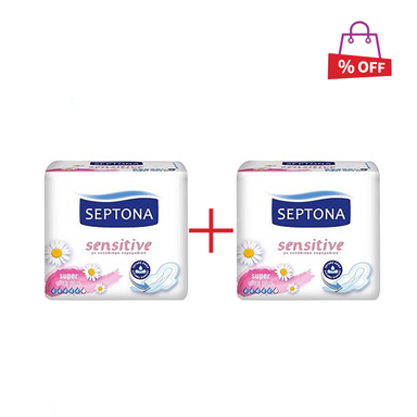 نوار بهداشتی ضد حساسیت سپتونا (Septona) مدل 5 قطره مجموعه 2 عددی