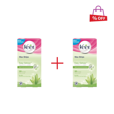 نوار موبر ویت (Veet) مدل 02 بسته 20 عددی مجموعه 2 عددی