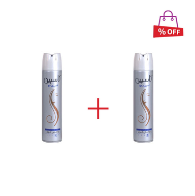 اسپری حالت دهنده مو کاسپین (Caspian) مدل Hair Spray حجم 250 میلی‌لیتر مجموعه 2 عددی