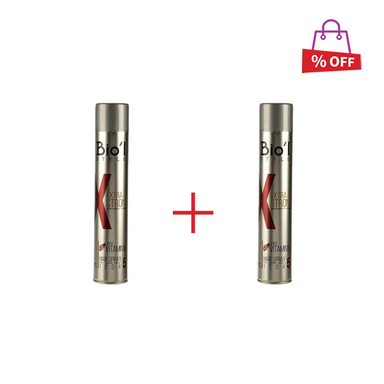اسپری مو بیول (Biol) مدل Exstra حجم 500 میلی‌ لیتر مجموعه 2 عددی