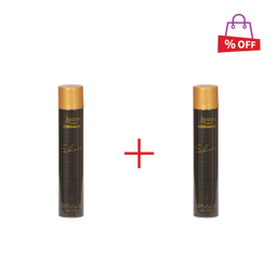 اسپری نگهدارنده حالت مو لویز (Looys) مخصوص شینیون مدل Shinion Fort Ultimate حجم 500 میلی‌لیتر مجموعه 2 عددی