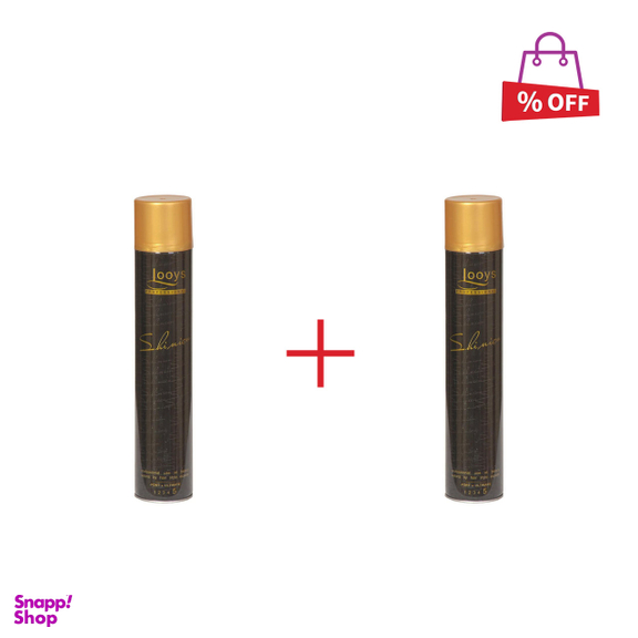 اسپری نگهدارنده حالت مو لویز (Looys) مخصوص شینیون مدل Shinion Fort Ultimate حجم 500 میلی‌لیتر مجموعه 2 عددی