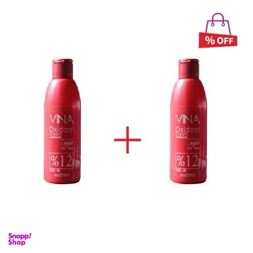 اکسیدان 12% وینا (Vina) نمره 3 حجم 180 میلی‌لیتر مجموعه 2 عددی