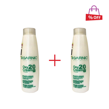 اکسیدان گارنیک (Garnic) شش درصدی مدل oxy20 Cream حجم 180 میلی‌لیتر مجموعه 2 عددی