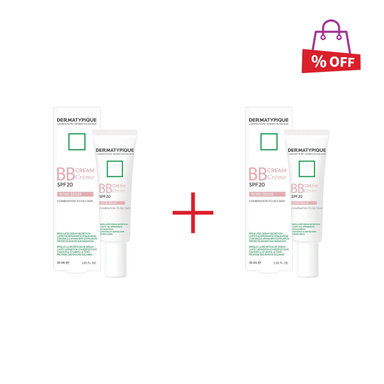 بی بی کرم درماتیپیک (Dermatypique) با spf20 رنگ رز بژ حجم 50 میلی لیتر مجموعه 2 عددی