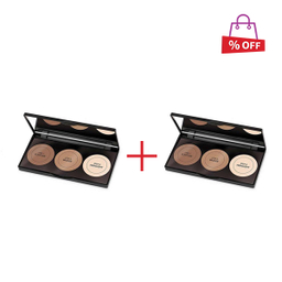 پالت کانتورینگ گلدن رز (Golden Rose) مدل Contour Powder Kit مجموعه 2 عددی