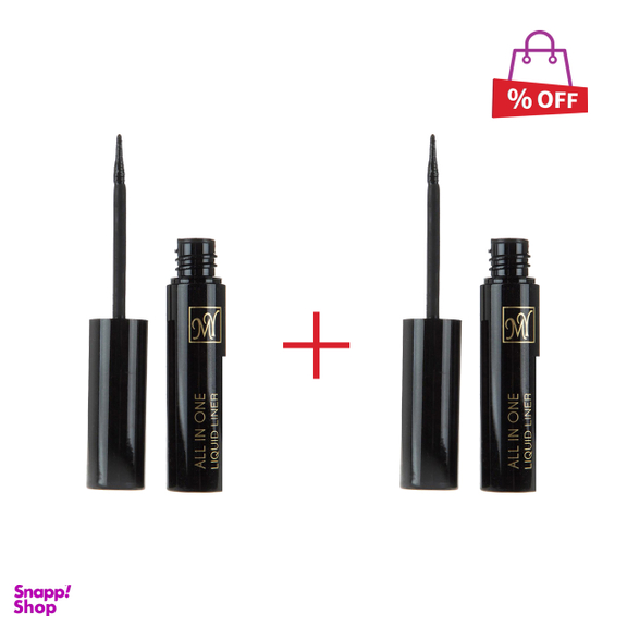 خط چشم مایع مای (My) سری Black Diamond مدل All In One مجموعه 2 عددی