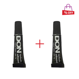 چسب مژه مصنوعی دان (Don) مدل 06 وزن 1 گرم مجموعه 2 عددی