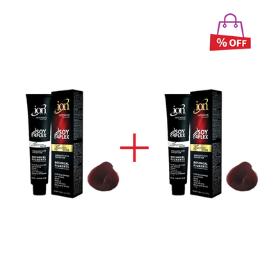 رنگ مو آیون (Ion) شماره 6.20 رنگ شرابی بادمجانی حجم 120 میلی‌لیتر مجموعه 2 عددی