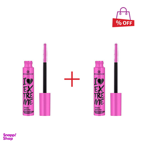 ریمل اسنس (Essence) سری I Love Extreme مدل Crazy Volume مجموعه 2 عددی