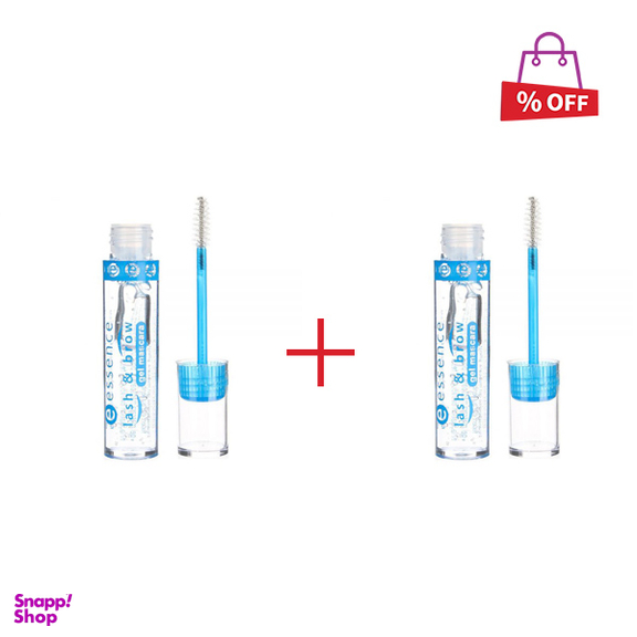 ژل ابر‌و‌ و‌ مژه اسنس (Essence) حجم 9 میلی‌ لیتر مجموعه 2 عددی