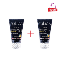 ژل مو فولیکا (Fulica) با حالت دهندگی بسیار قوی حجم 150 میلی‌لیتر مجموعه 2 عددی