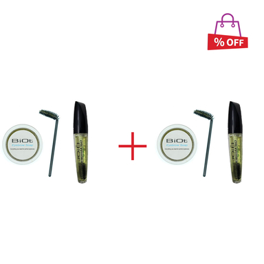 شامل ژل ابرو بیوت (Biot) حجم 10 میلی لیتر + صابون ابرو بیوت (Biot) وزن 30 گرم مجموعه 2 عددی